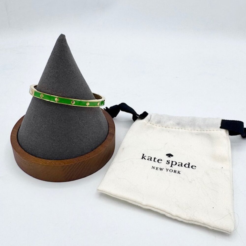 Kate Spade Green Bangle Bracelet